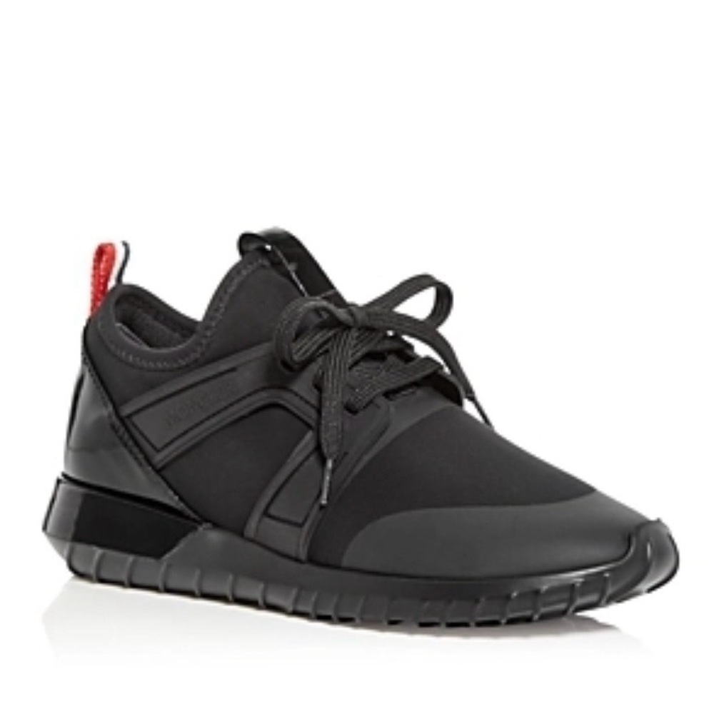 Brand New Moncler Women's Emilia Low Top Sneakers, Bkack